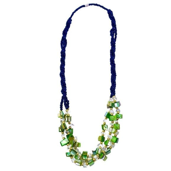 AXK Striking 3-Strand 24” Fashion Necklace - Picture 2 of 7